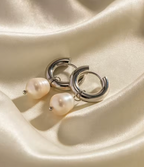 Argent Earrings