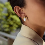 Abeille Earrings — Gold — alternative model view