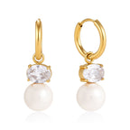 Florine Earrings — Gold — product view
