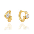 Valse Earrings — Gold — product view